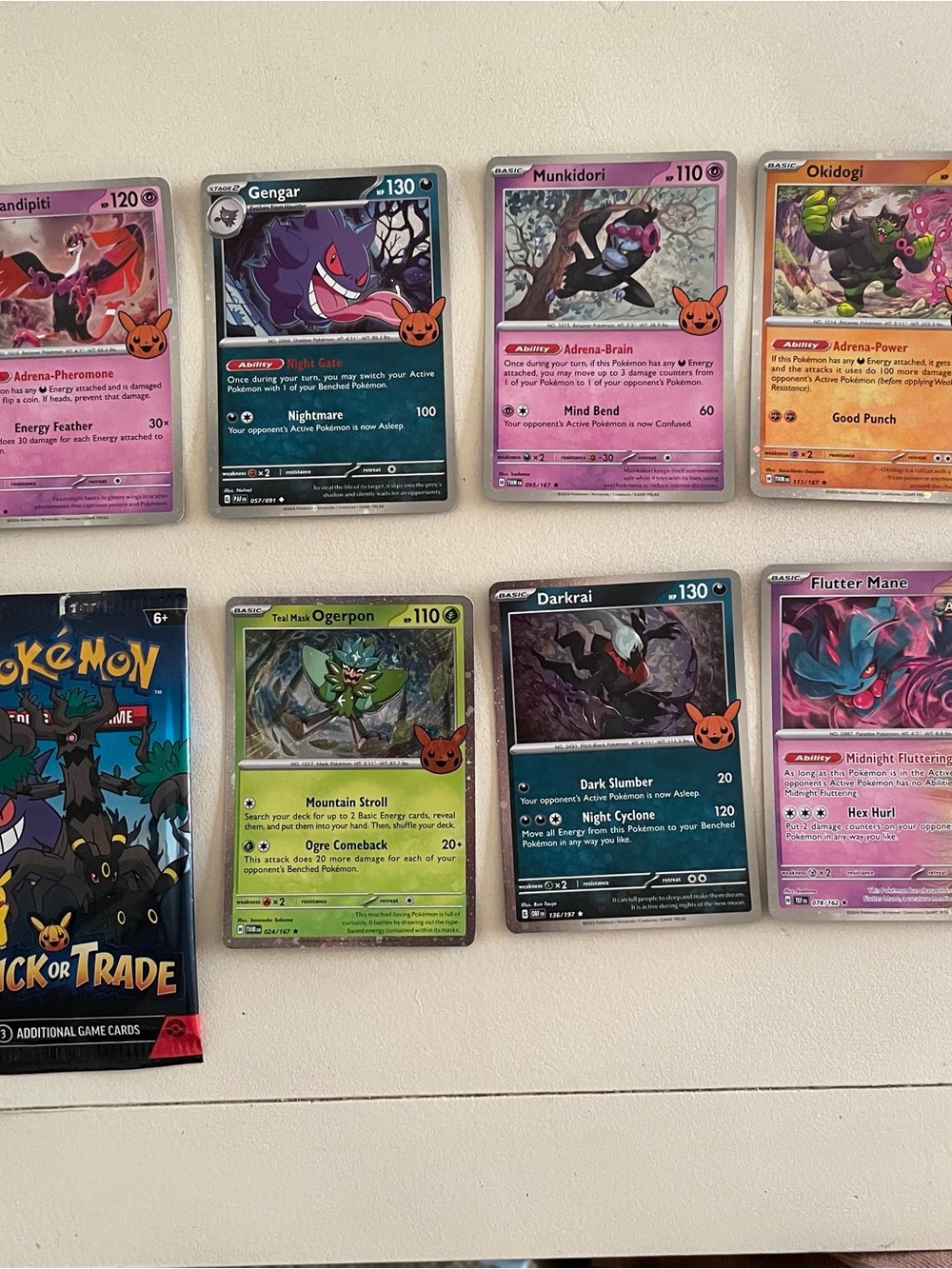 NEW misc pokemon cards